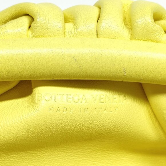 Bottega Veneta Shoulder Bag Lime Leather 689-080525 - Picture 9 of 9